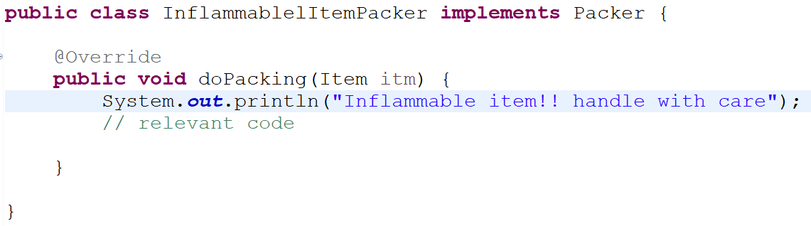 Implementations of Packer