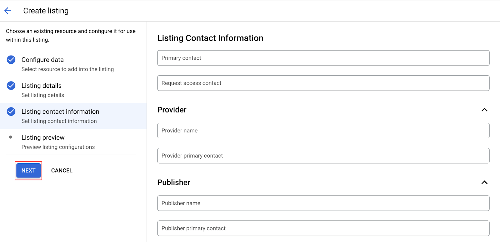 Data Sharing Using Google Analytics Hub