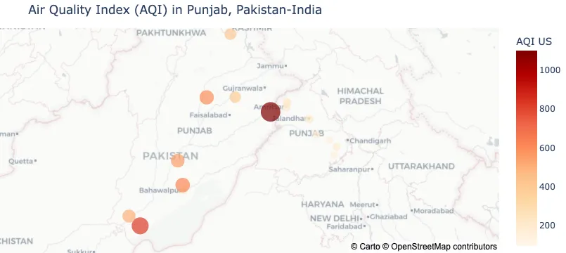 AQI in Punjab