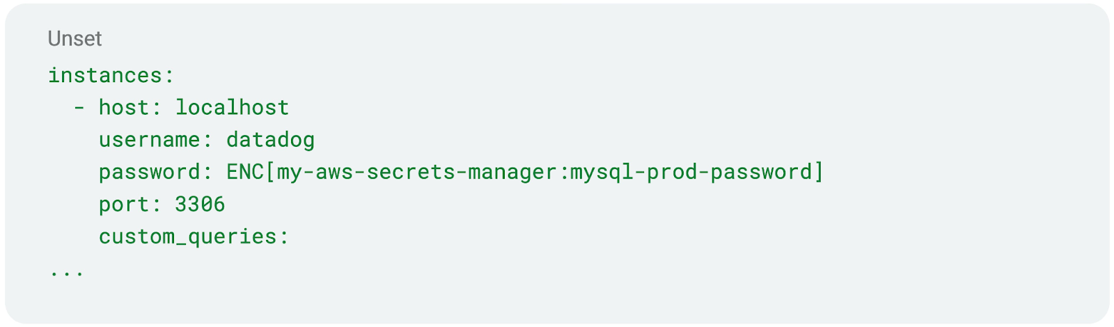 Prefix the secret_id with the ID of the backend