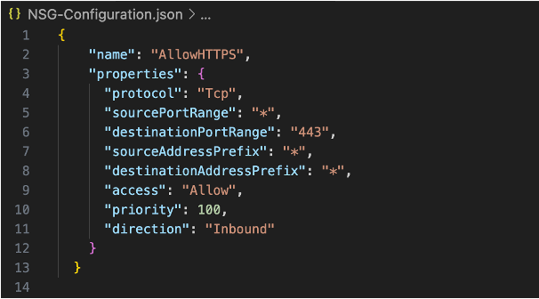 Create a Network Security Group