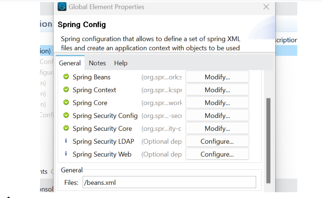 Configuring Spring Config