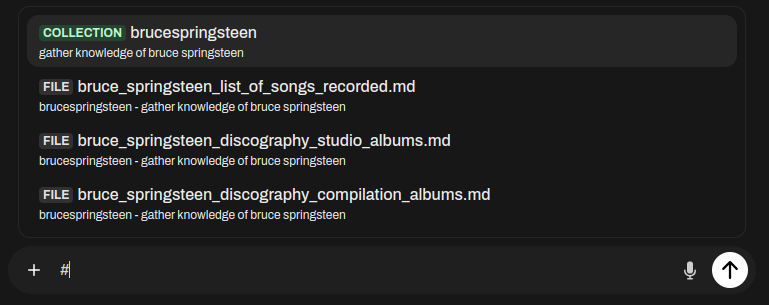 Select the brucespringsteen collection