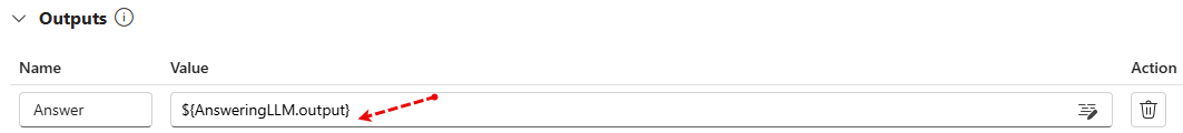 Select ${AnsweringLLM.output}