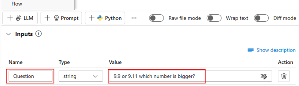 Select Question and 9.9 or 9.11 which number is bigger?