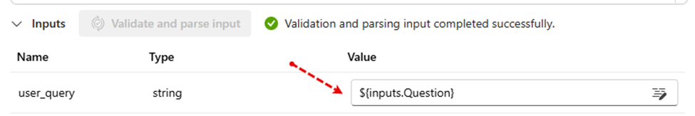 Select ${inputs.Question} from Value box