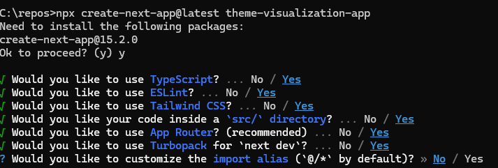 NEXT.JS Setup Defaults