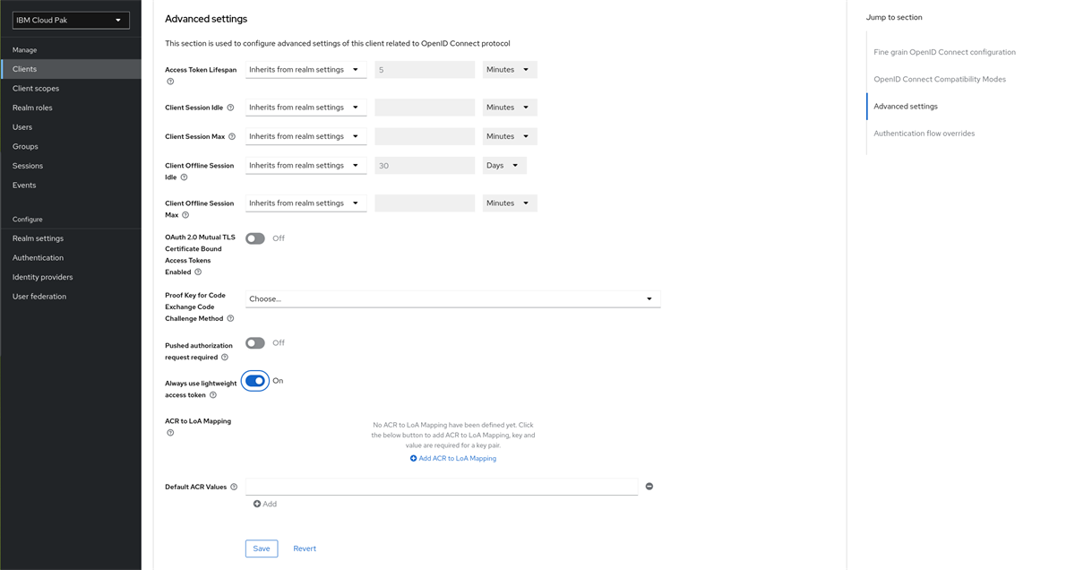 Create the Client in Keycloak