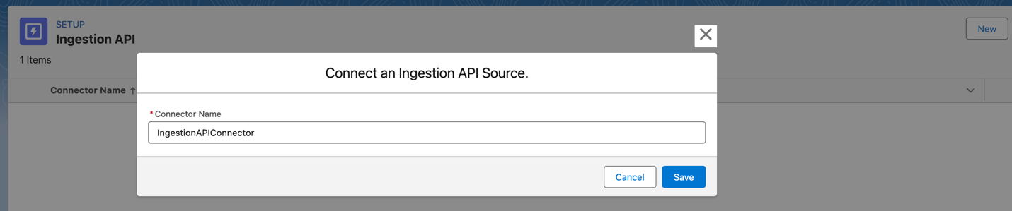Create a new connector