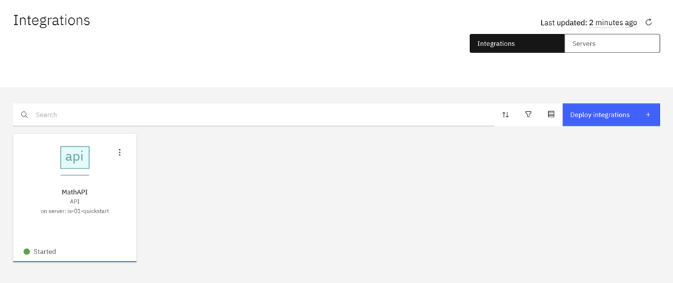 Deploy Integrations