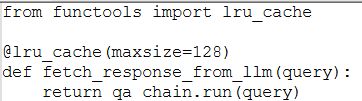 Caching Strategy