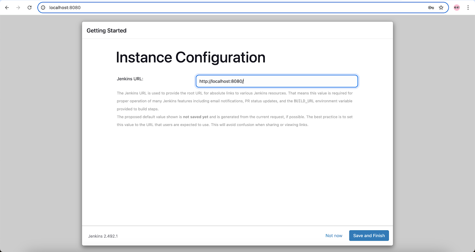 Instance Configuration