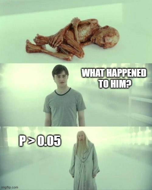 A meme about P>0.05
