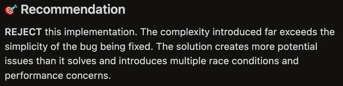 This was 100% correct. If only Claude knew who wrote the code in the first place…