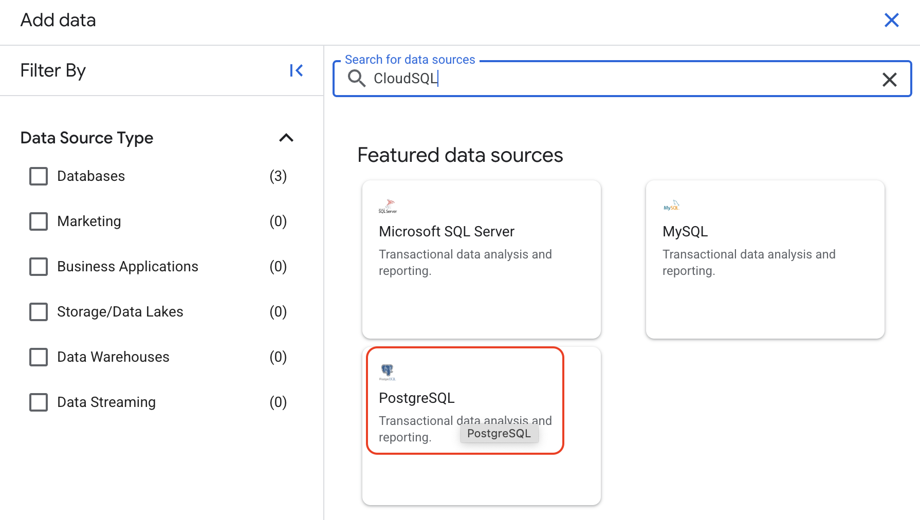 Querying Cloud SQL Data from BigQuery