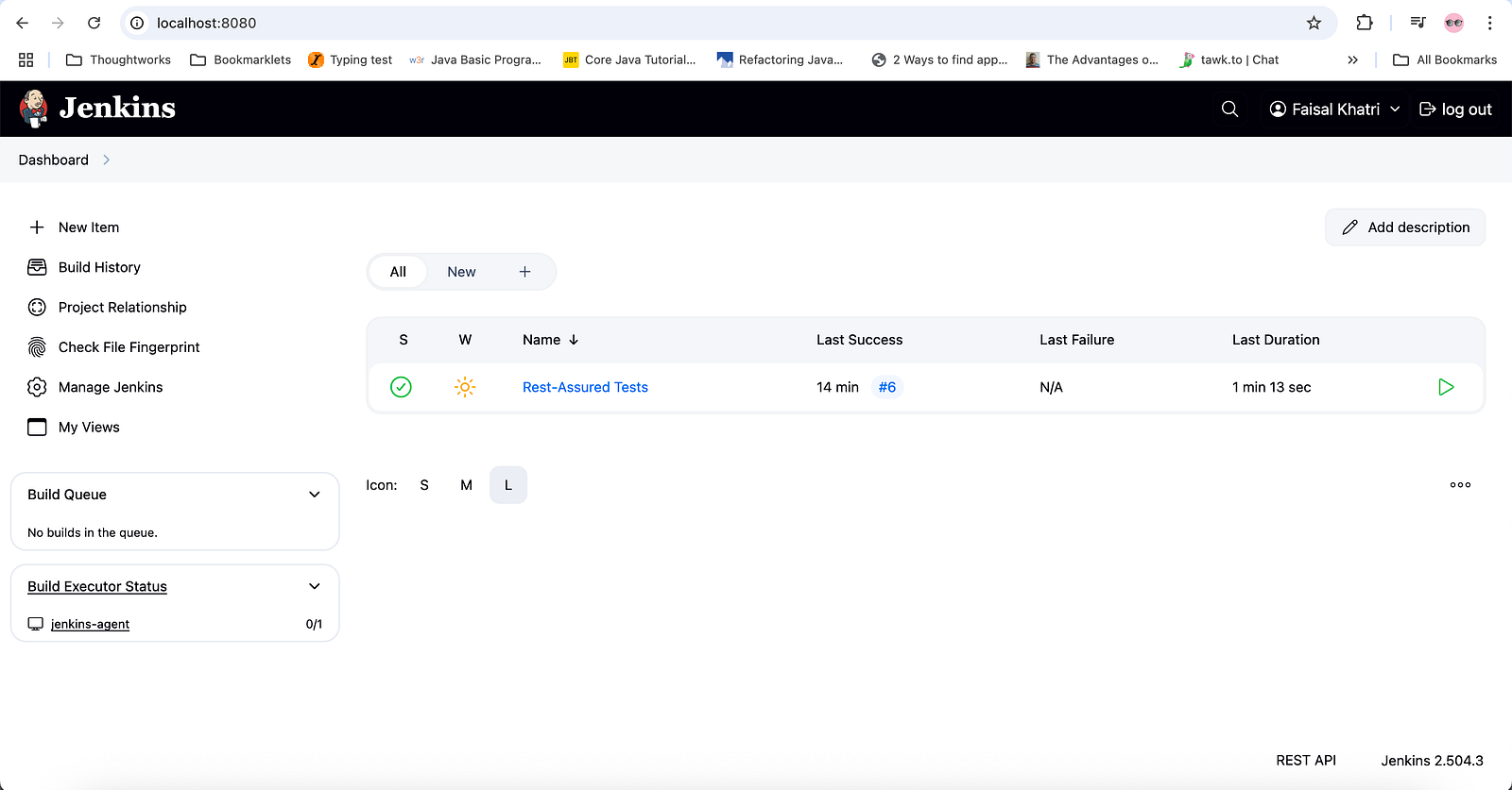 Job Dashboard