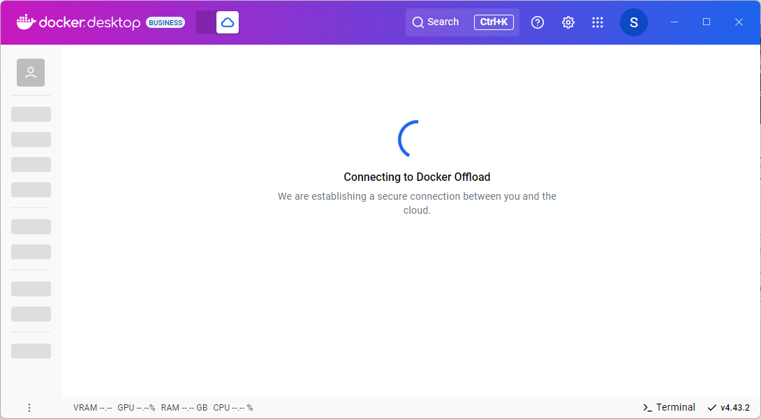 Connecting to Docker Offload