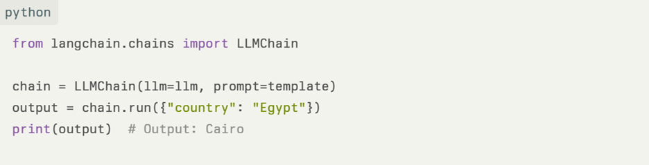 Building a Chain