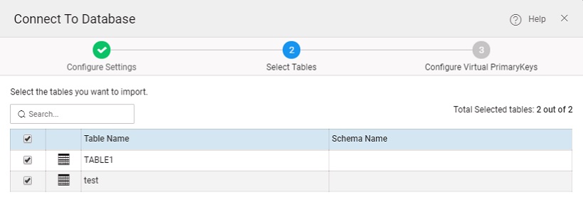 Connecting to a database
