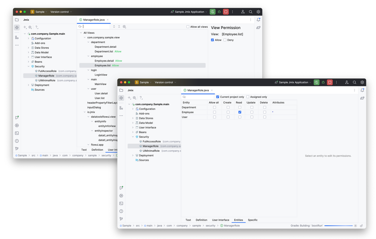 Security subsystem