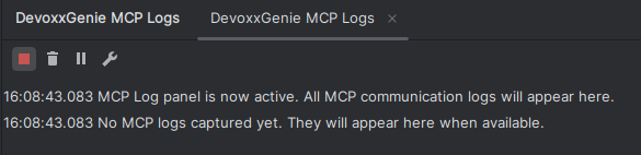 Viewing MCP logs
