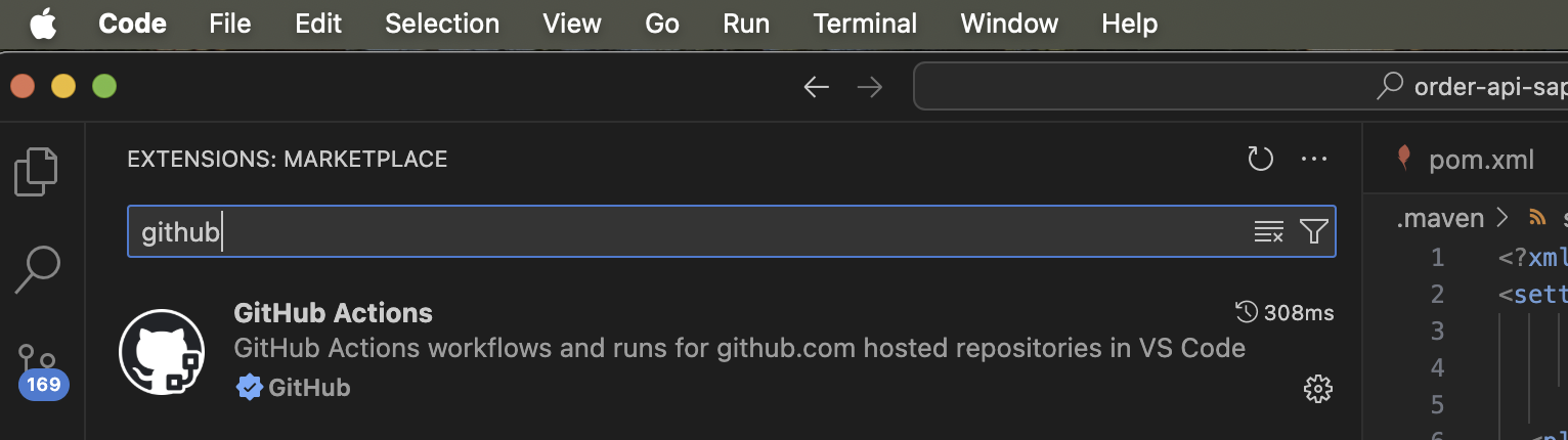 GitHub Actions Ext Image