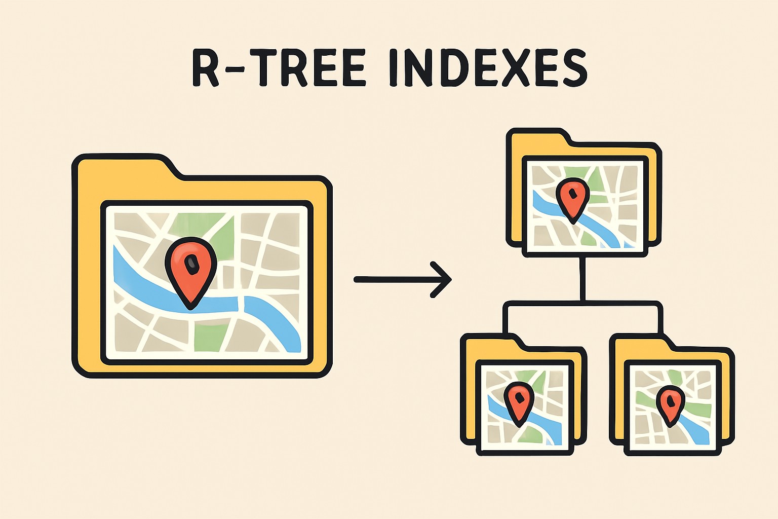 R-tree indexes