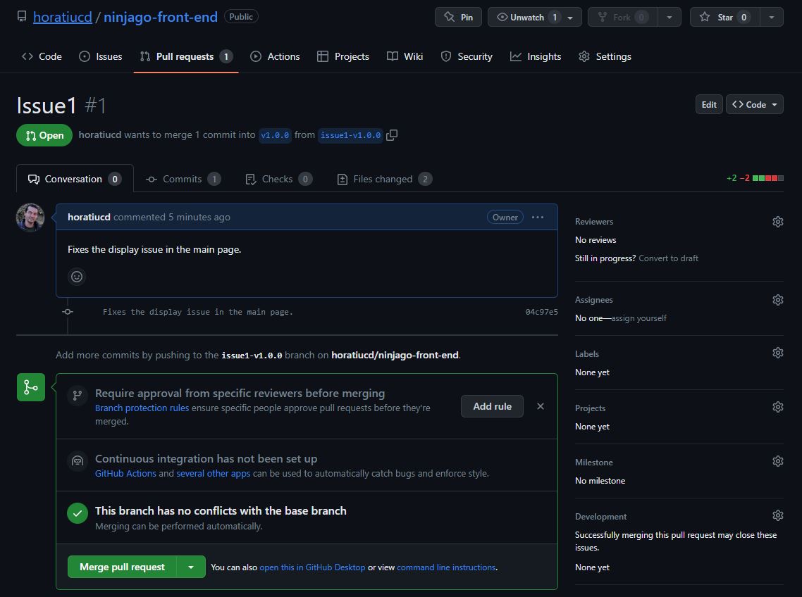Merge the pull request into the v1.0.0 branch