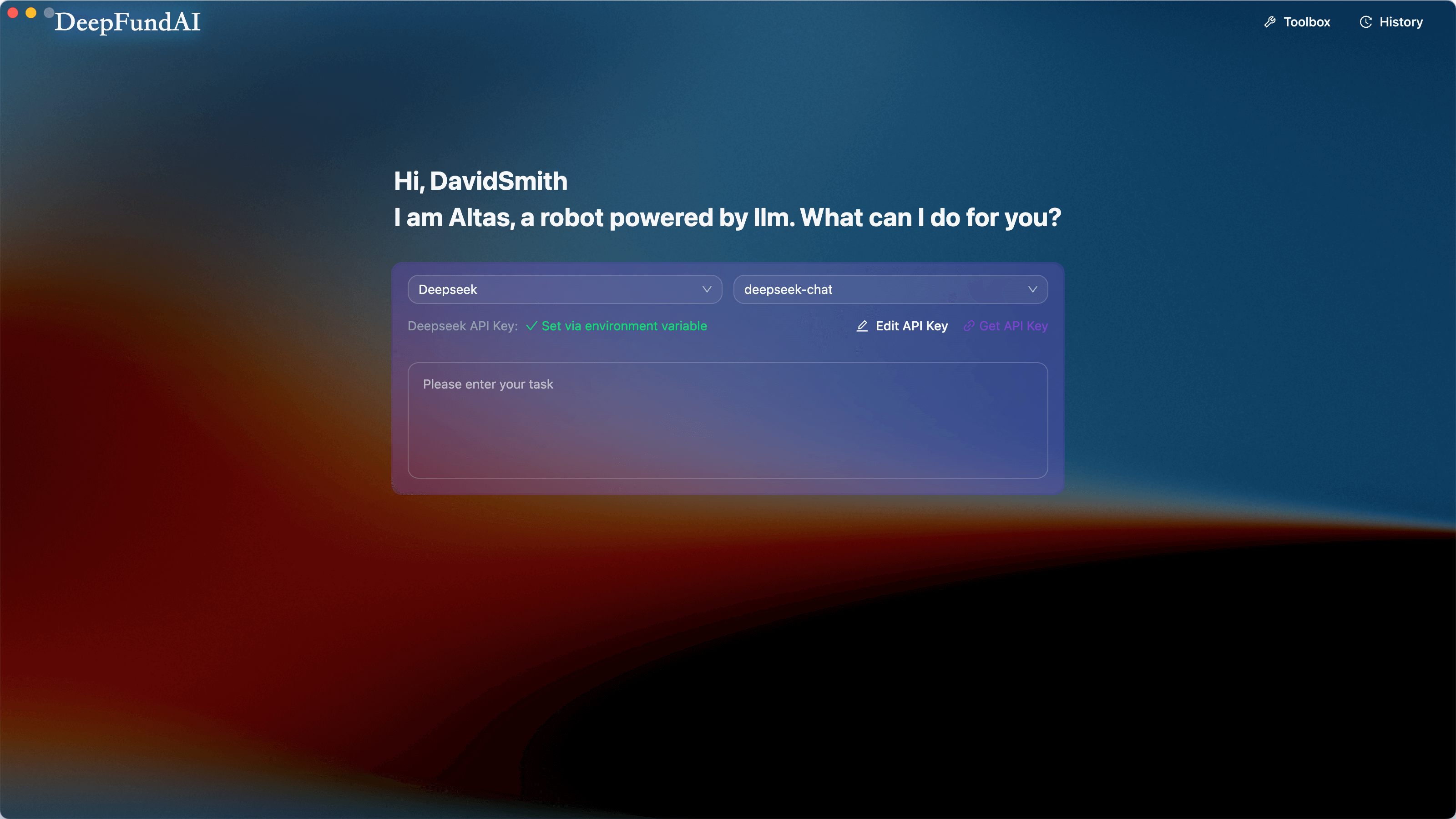 Natural language task execution