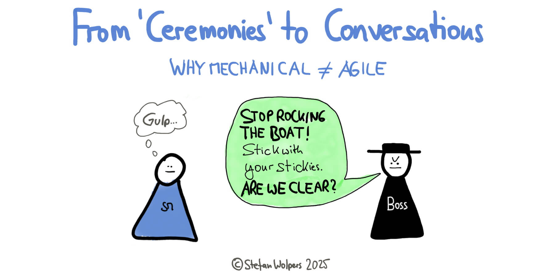 From ceremonies to conversations