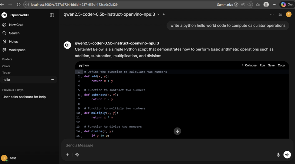 Open WebUI Image