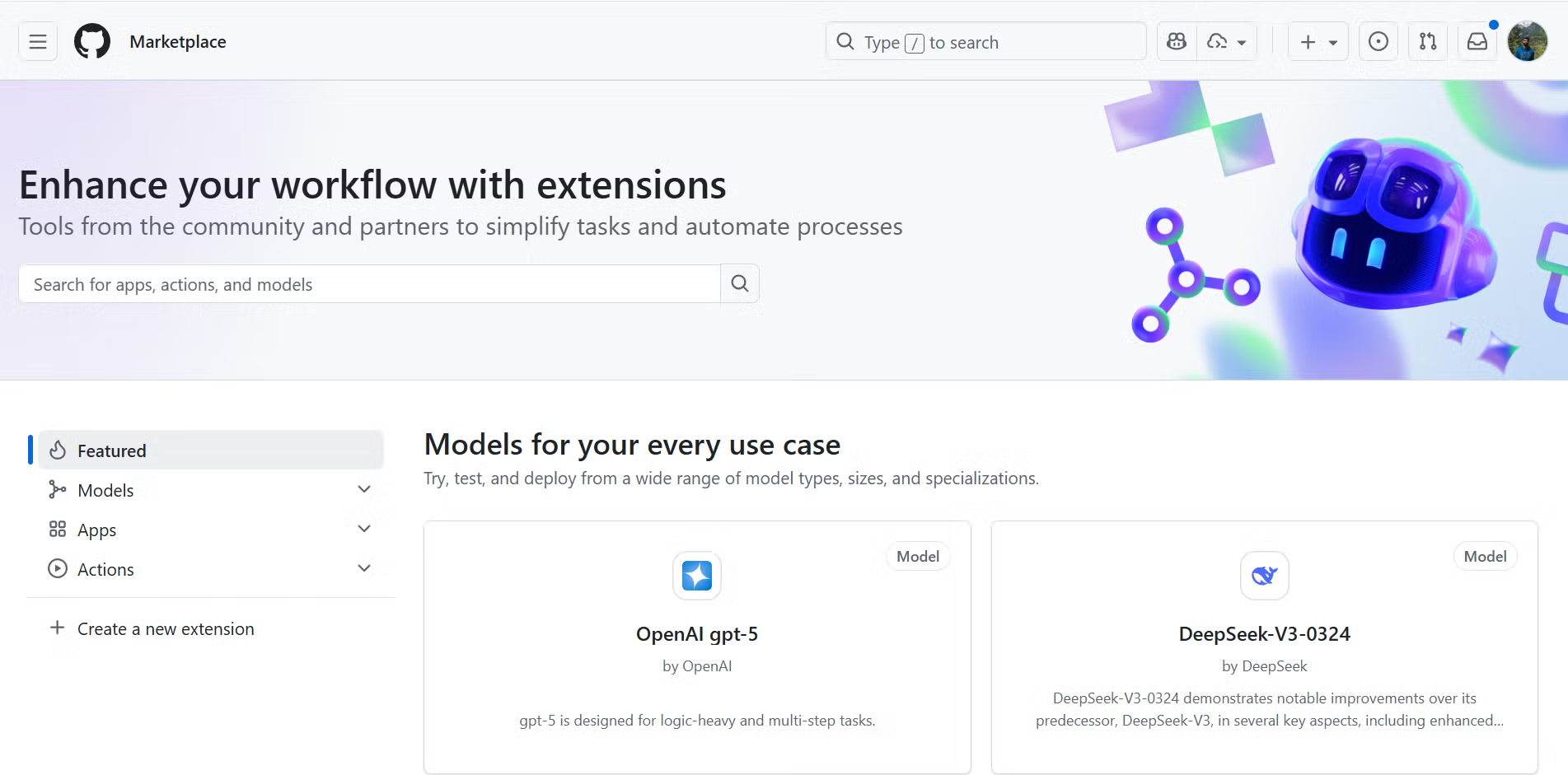 GitHub Marketplace
