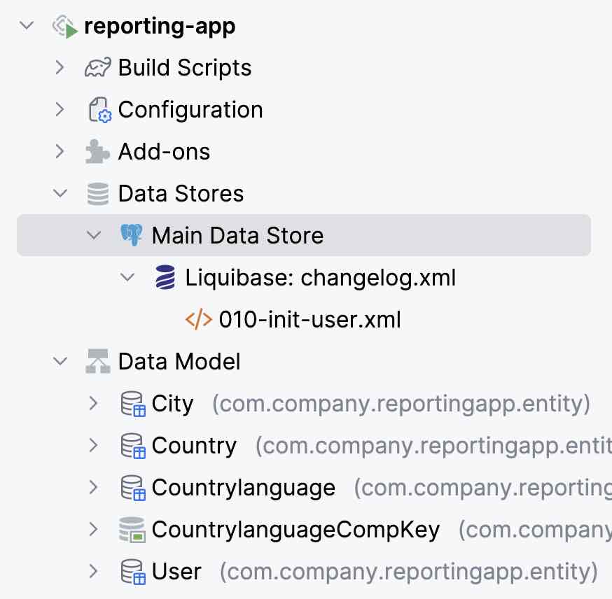 Tables become entities in the data model