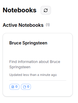 Active Notebooks