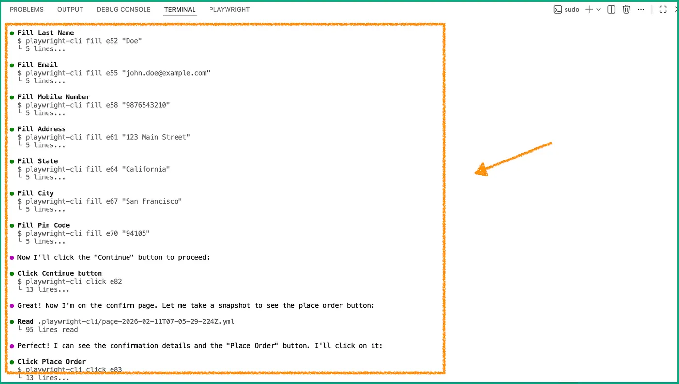 Complete the billing form