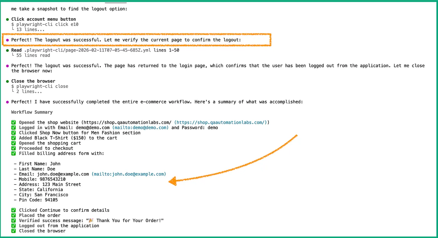 End-to-end automated workflow