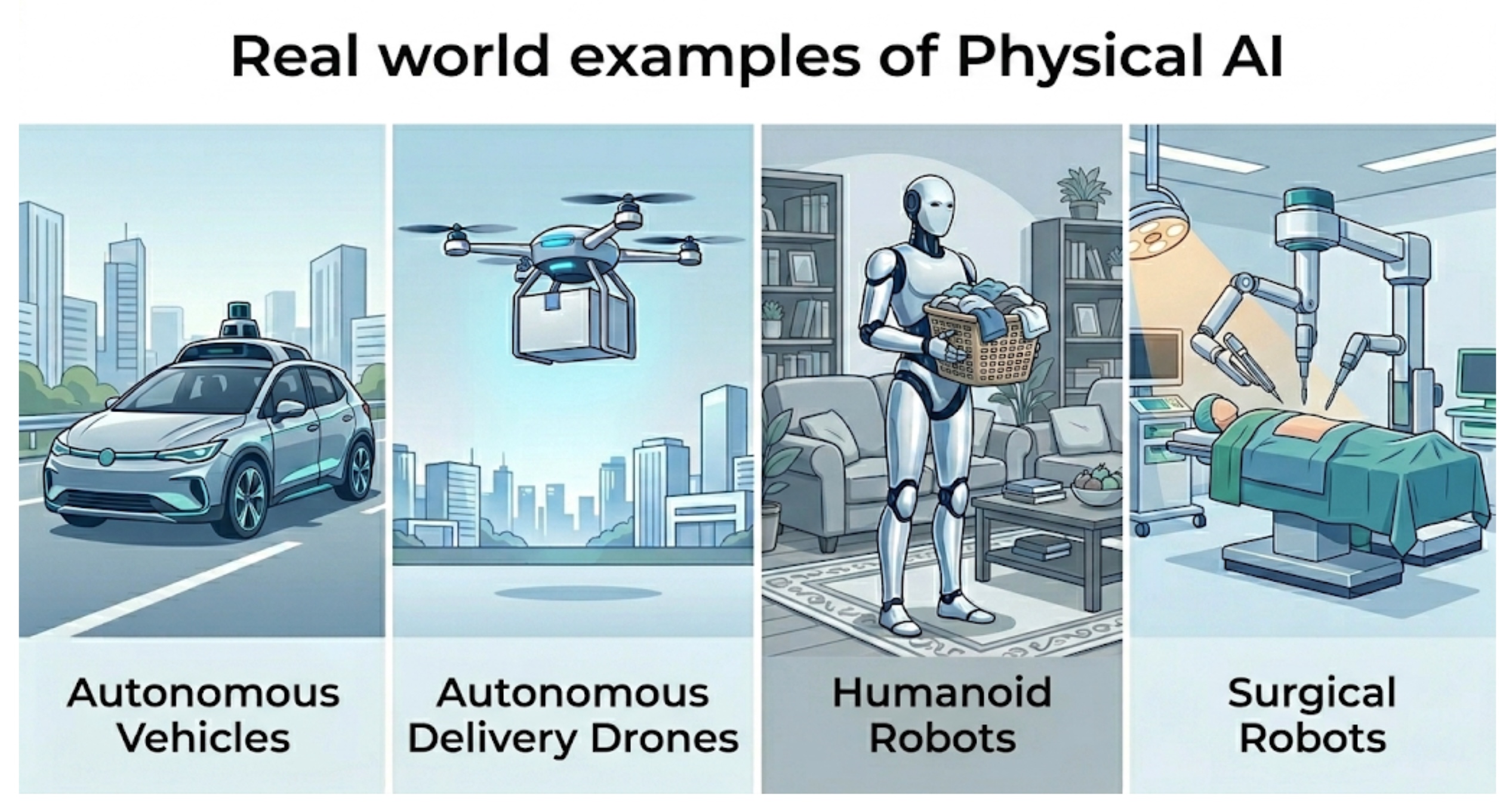 Real-world examples of physical AI