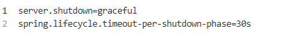 Configuring Spring Boot to handle shutdown signals