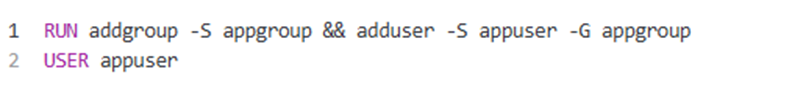 Non-root user