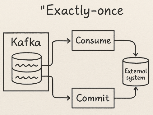 Exactly-once processing