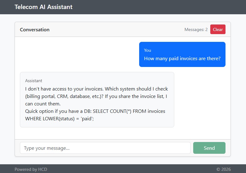 LLM tries its best to answer questions with available context