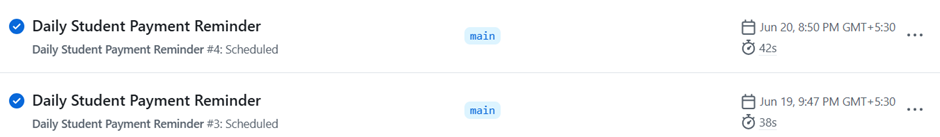 Schedule on GitHub Actions