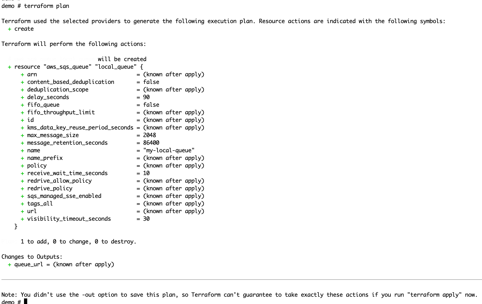 Generate and review plan