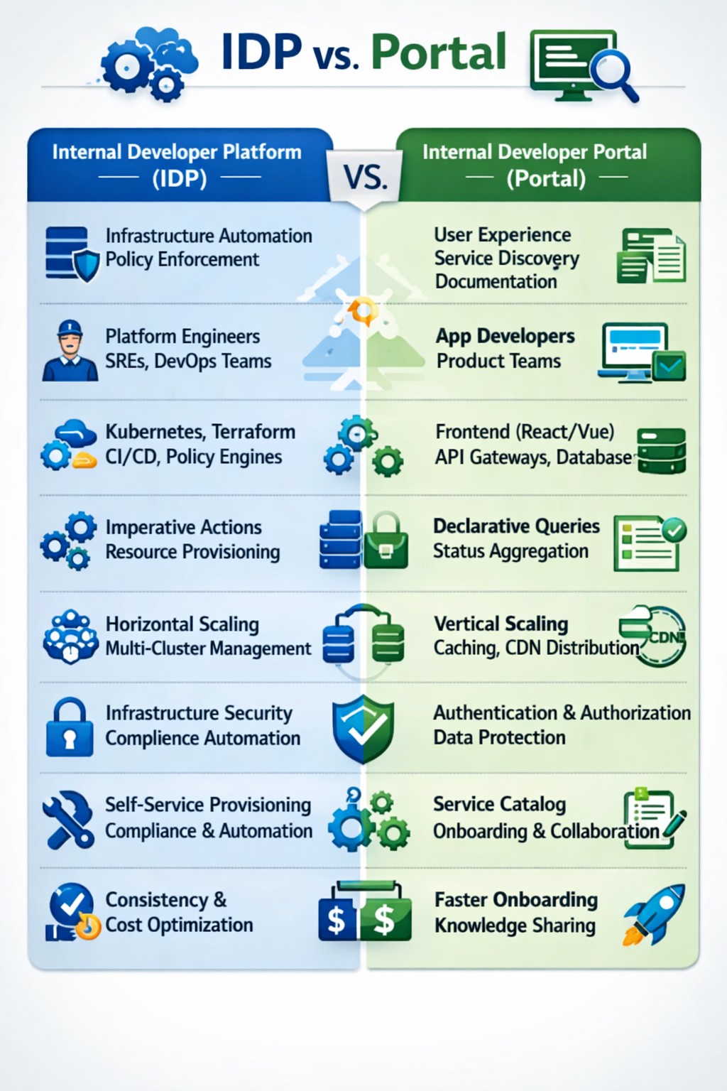 IDP vs. portal