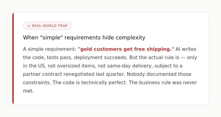 Real-world trap