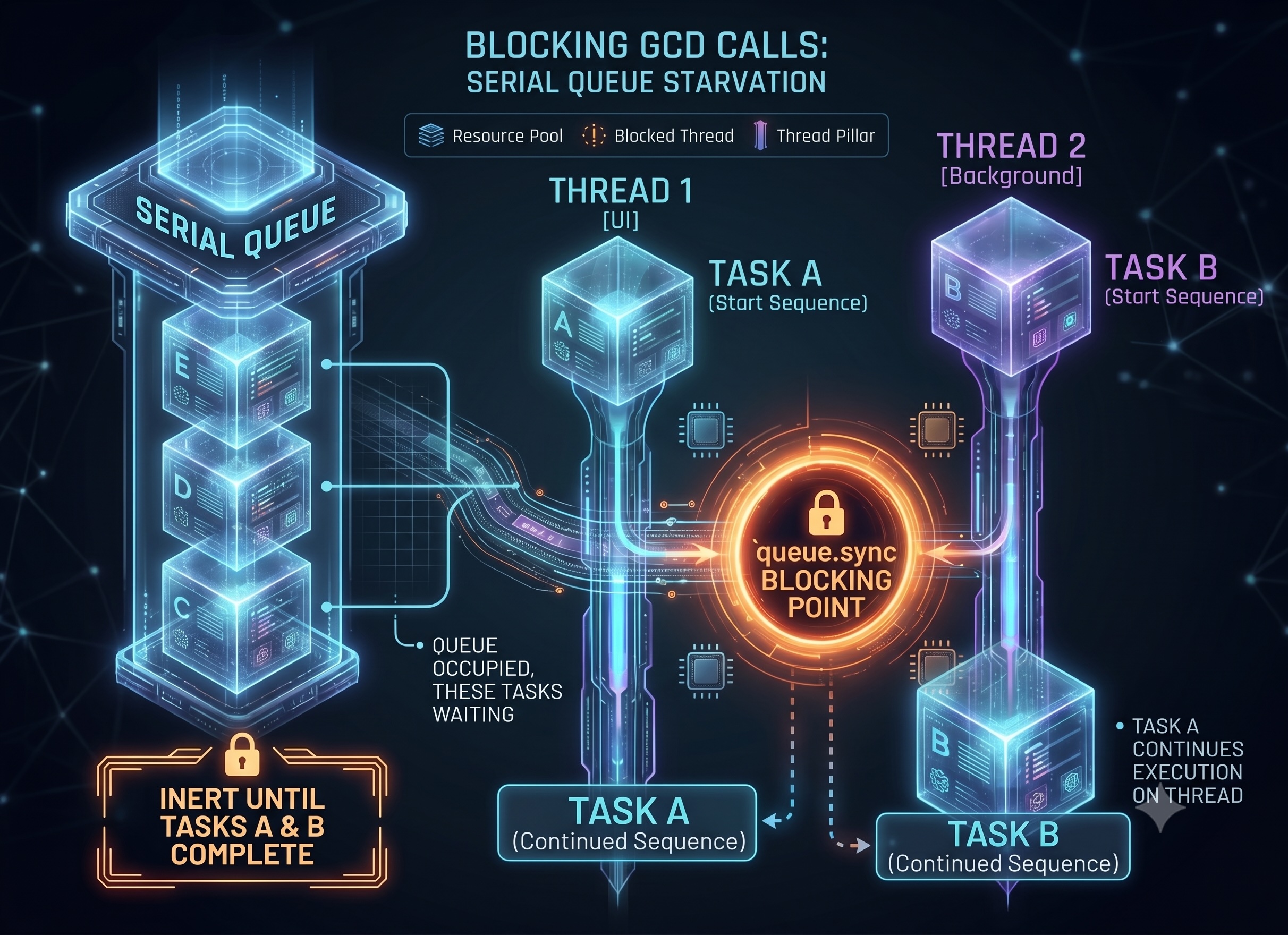 Blocking GCD calls
