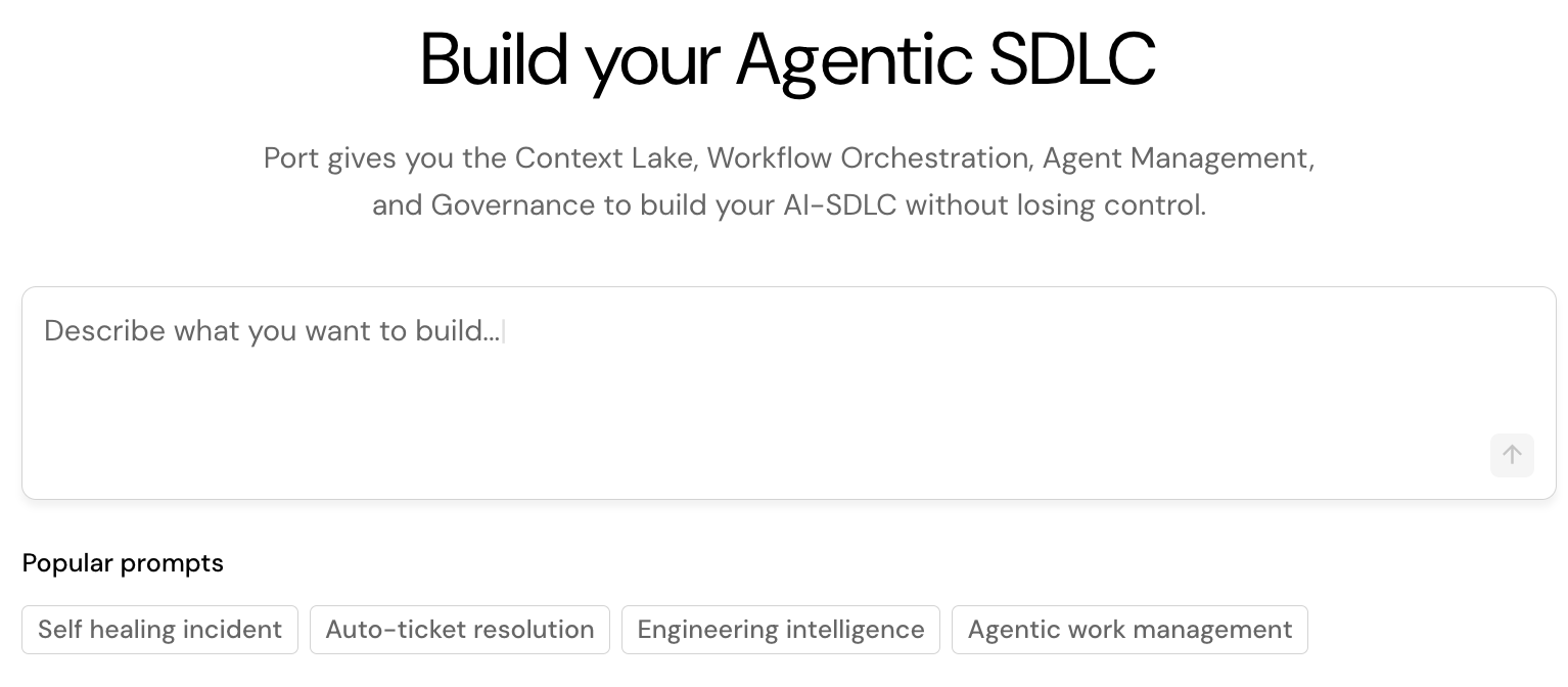 Build your agentic SDLC
