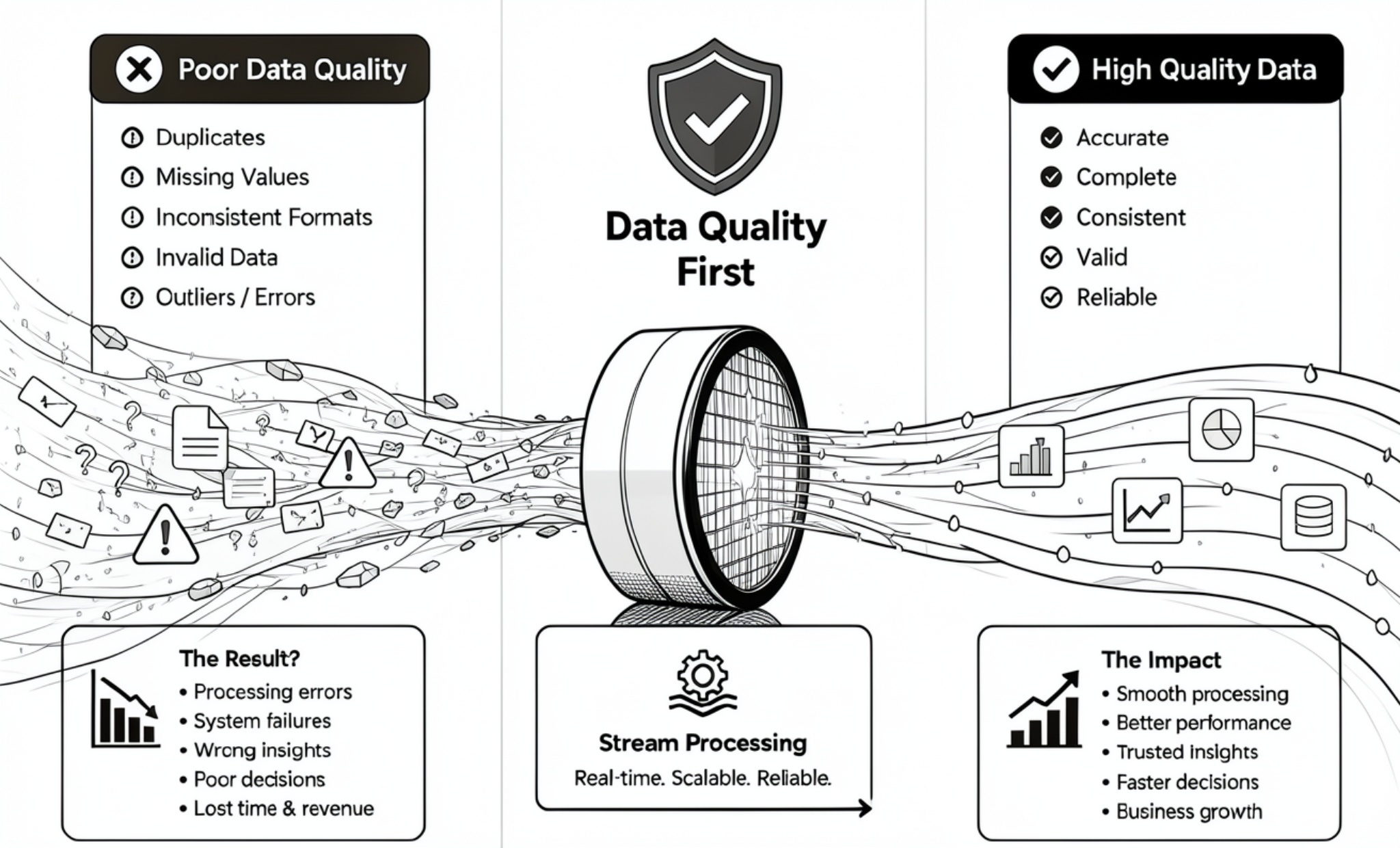 Data quality first