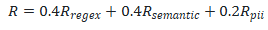 Calculating a bounded risk score