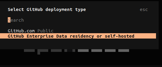 Choose GitHub Enterprise Data residency or self-hosted